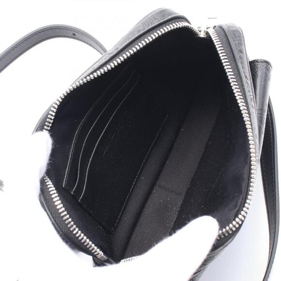 CELINE Black Leather Shoulder Bag - Picture 4 of 5